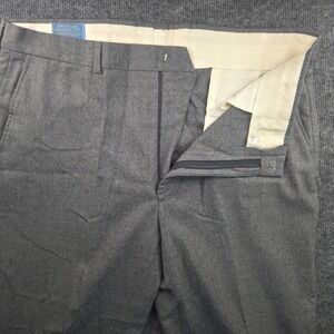 Pendleton Wool Trousers Mens 38 Grey Excellent Tailored Career Dress Pants